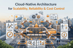 Cloud-Native Architecture for Scalability, Reliability & Cost Control