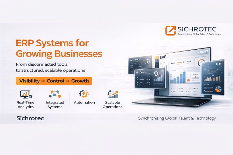 ERP systems for growing businesses in Canada USA Australia Europe